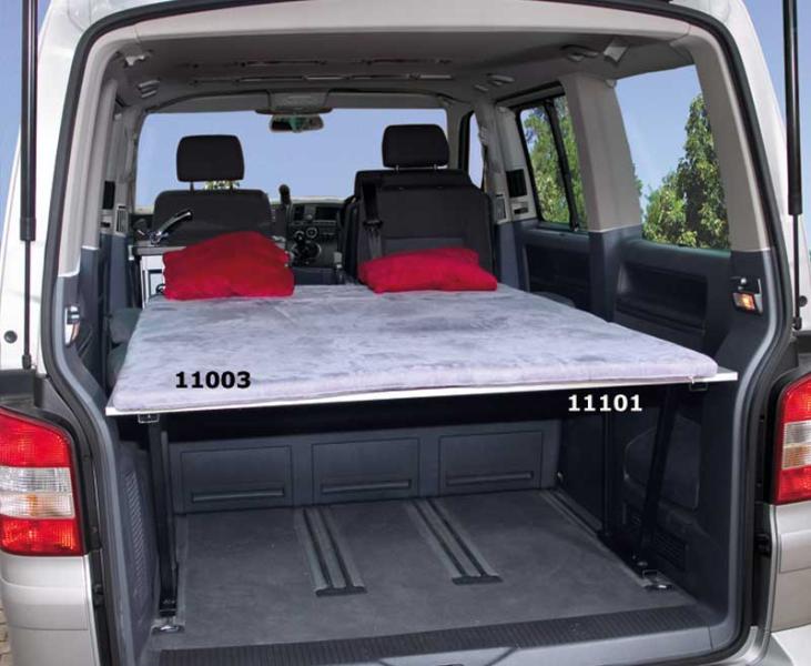 VW T6 / T5 Multivan – zadná opierka – predĺženie Lazy Bed