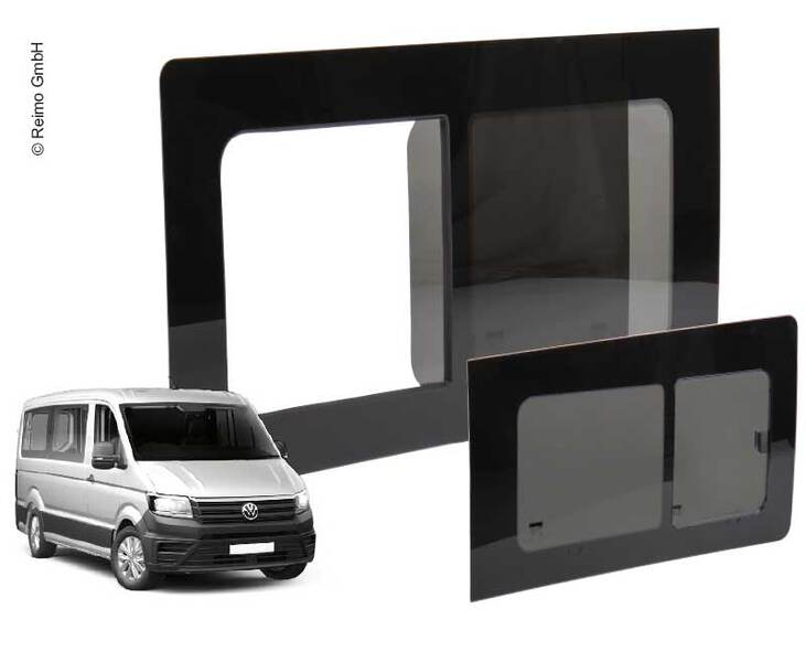 Carbest sliding window for VW Crafter from year 2018, front right