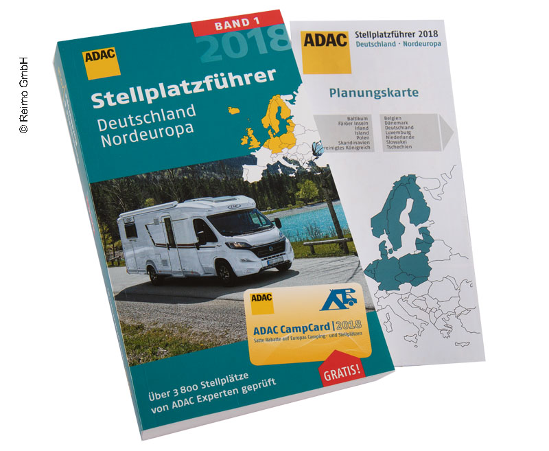 Sprievodca parkoviskami ADAC Nemecko + EÚ 2018