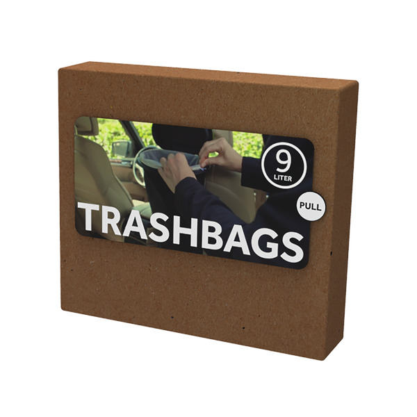 Flextrash waste bin bag, Size L, biodegradable material