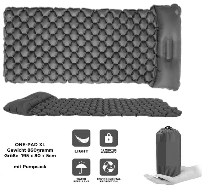 Nafukovacia matrac One-Pad XL