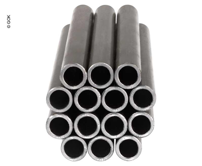 Steel gas pipe
