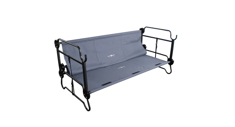 Disc-O-Bed L s bočnými vreckami – antracitová