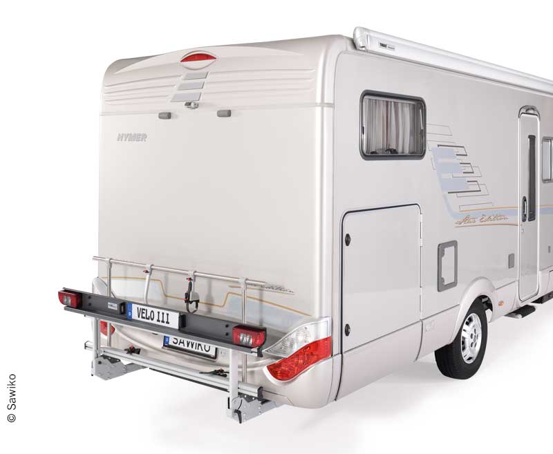 Zadný nosič bicyklov Sawiko pre 2 bicykle alebo e-bicykle