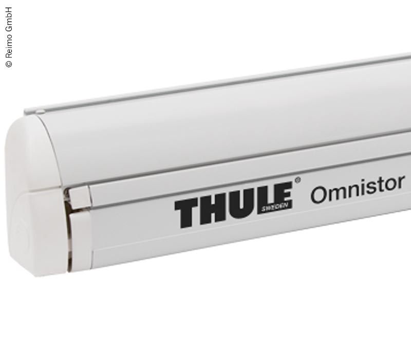 Nástenná markíza Thule Omnistor 2000, farba Alaska Grey, biela skrinka, 300 cm
