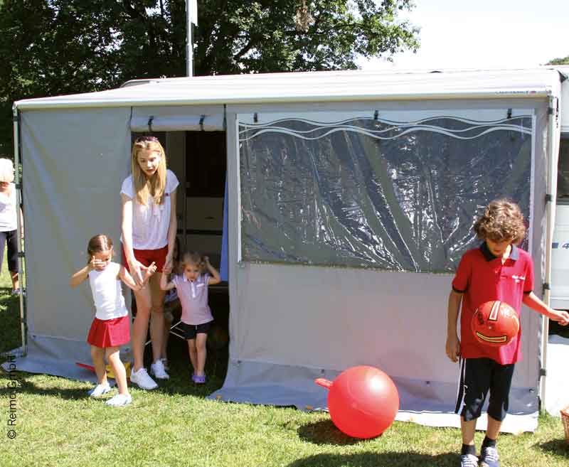 PRIVACY ROMM CS Svetlo pre bránu karavanu 280XL sivé Fast Clip