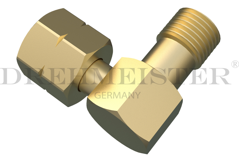 DREHMEISTER spojovací kolík 1/4" na plynový varič -> plynová hadica