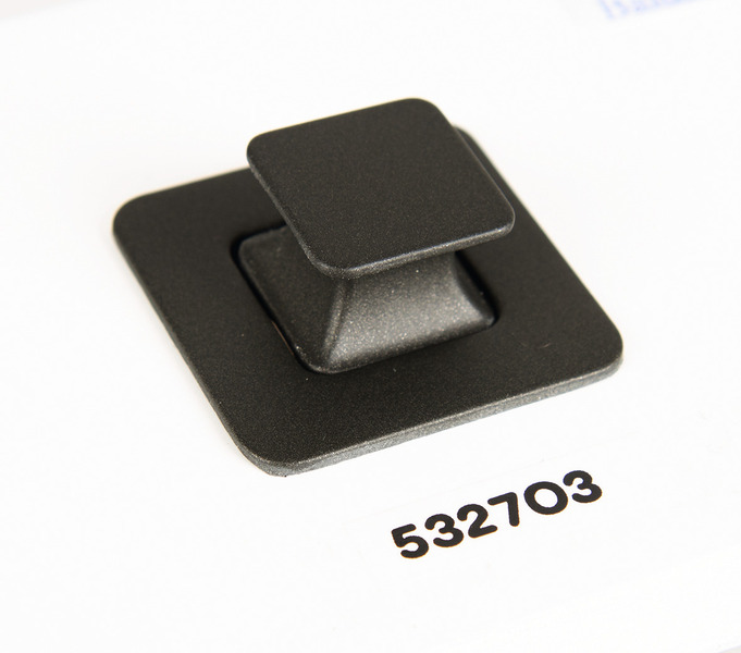 Tlačidlový pákový zámok Push Lock, tmavosivý matný