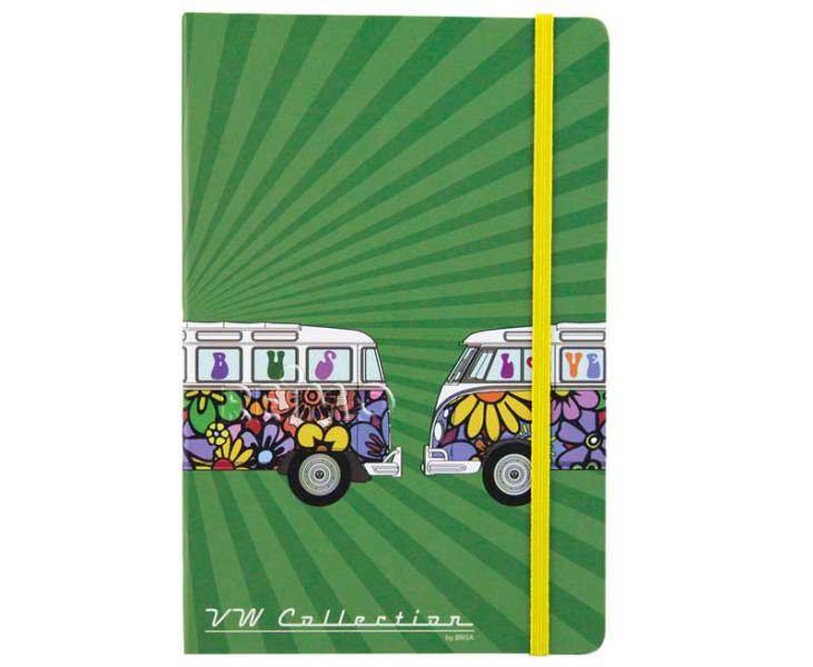 VW Collection VW T1 Bulli Bus Notebook Din A5 linkovaný - Love Bus</p>