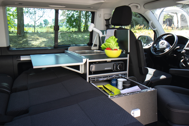 Kuchynský modul Calicook pre modely VW T5/T6 Multivan a California Beach