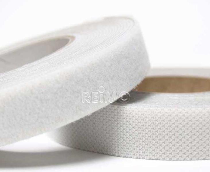 Samolepiaca suchá zipsová páska – biela – šírka 20 mm – 5 m