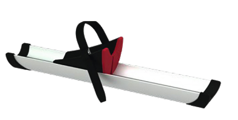 Kit Rail Premium 48, štvrtá dvojdielna koľajnica Carry-Bike VW T6 Deep Black