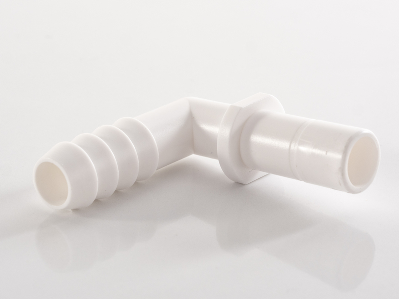 90° uhlový konektor na zasúvanie rúrok</p>