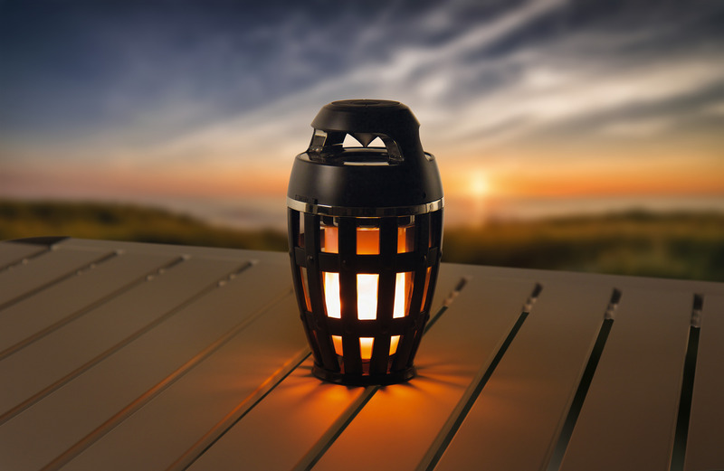 Stolná LED lampa s reproduktorom Bluetooth</p>