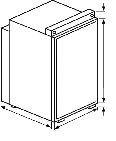 Absorpčná chladnička RM8401L ľavá,95L