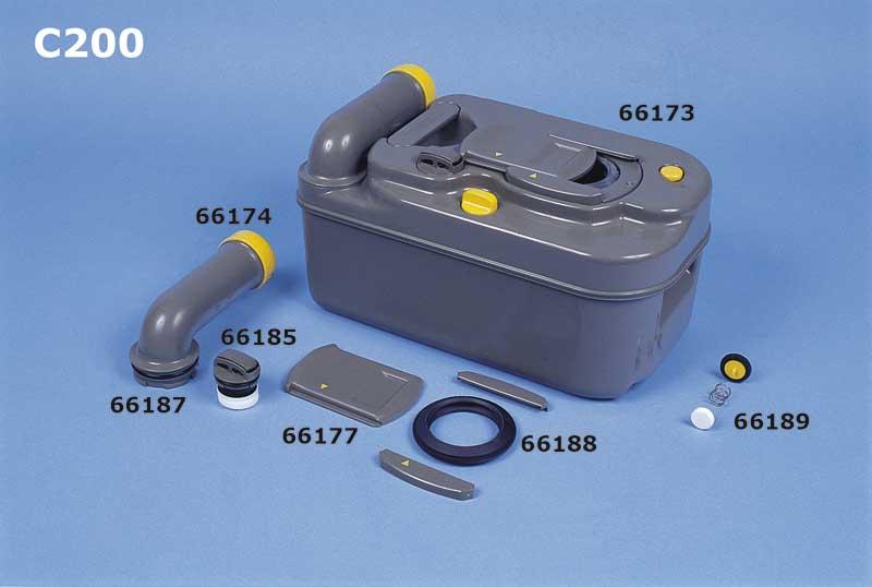 Plavák pre nádrž na odpadovú vodu C200