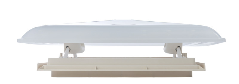 Strešný poklop 400 x 400 mm – matné sklo – s roletou a sieťkou proti komárom
