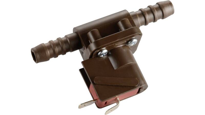 Membránový tlakový spínač - PE - 1 bar - FĂĽr Hadicová prípojka 10 mm</p>