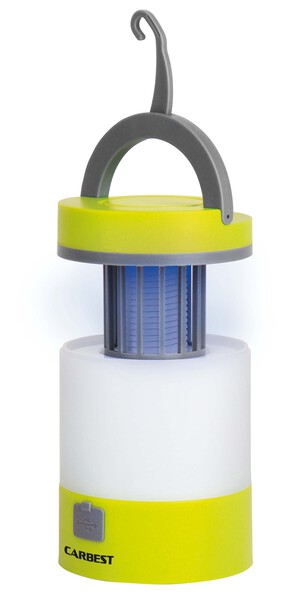 Large LED light with mosquito protection