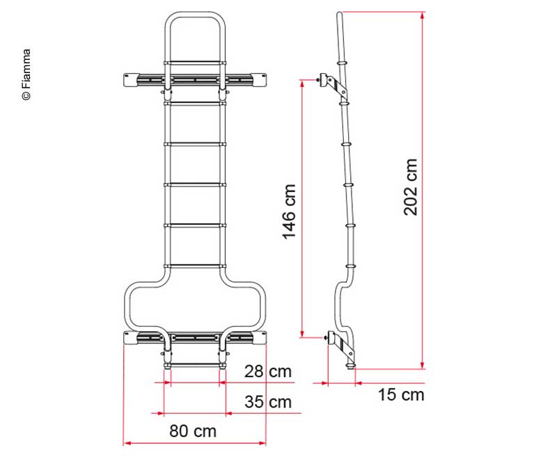 Rebrík DeLuxe DJ Ducato H3