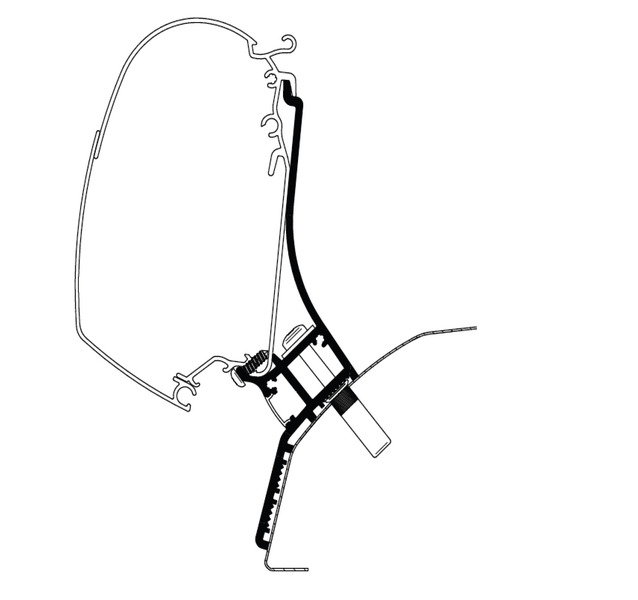 Adaptér Ducato H2 315cm