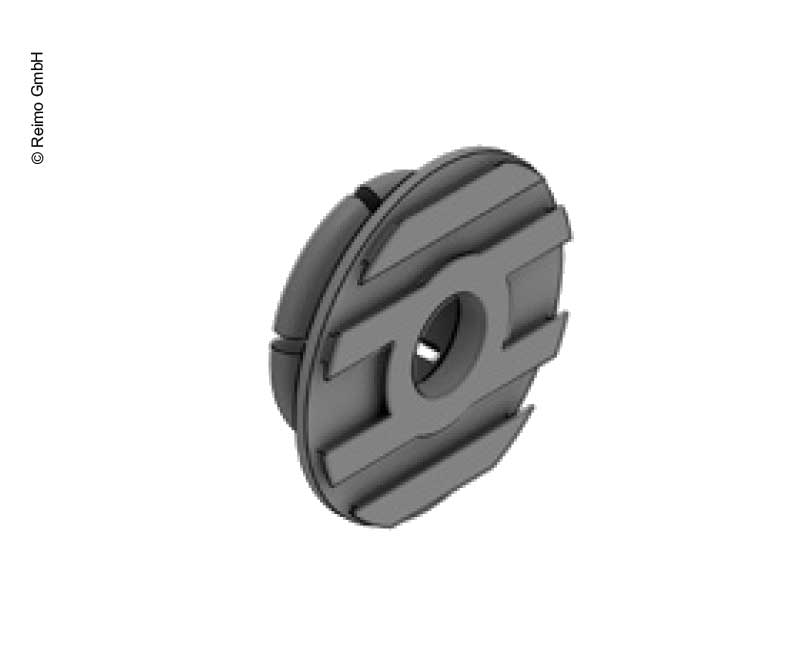 Veľmi nízke svorky na montáž na panel, 100 ks.