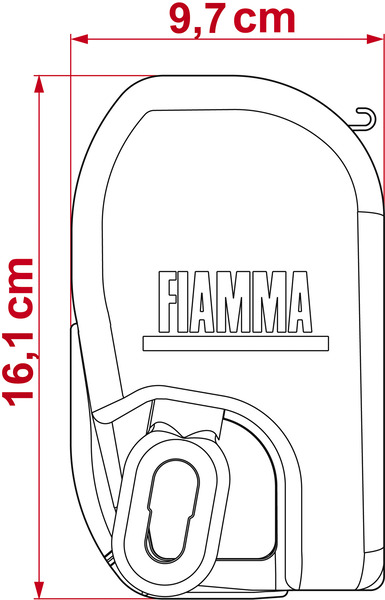 Fiamma Zip S 300 MEDIUM Royal Grey