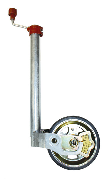 Nosné koleso 230 x 80 - Oceľové ráfiky - Gumové pneumatiky - S indikátorom nosnosti</p>