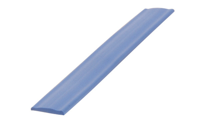 Krycí profil – strieborný – šírka 12 mm – 10 m