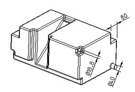 Nádrž na čerstvú vodu Ford Transit z roku 2000