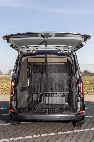 Sieť proti komárom s magnetickým upevnením pre Ford V710 Custom / Tourneo od roku 2023 – zadné dvere