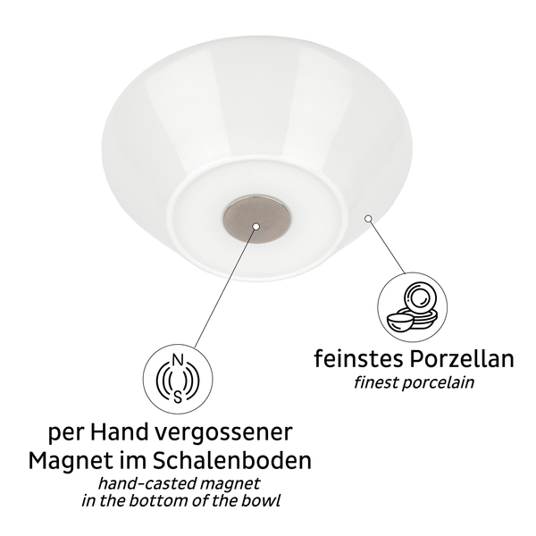 2 magnetické porcelánové misky - 0,4 litra</p>