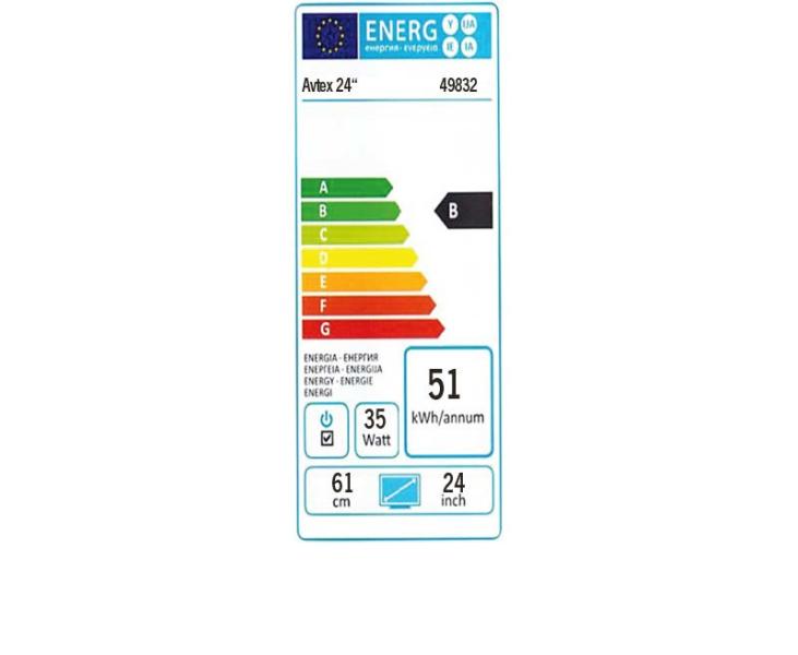 LED TV 24" s HD/SAT/DVD/USB pripojením
