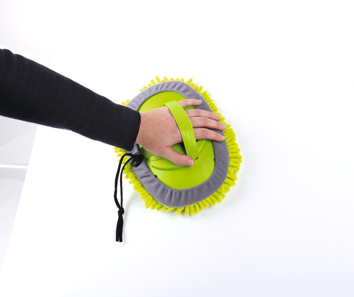 Teleskopická umývacia kefa s okrúhlou hlavicou z mikrovlákna</p>