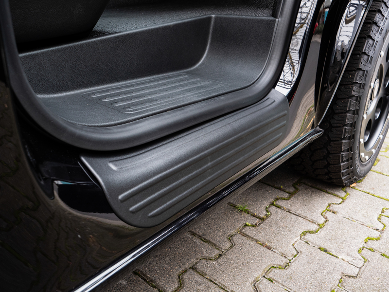 Karbestové prahové lišty pre VW T5/T6 od modelového roku 2014</p>