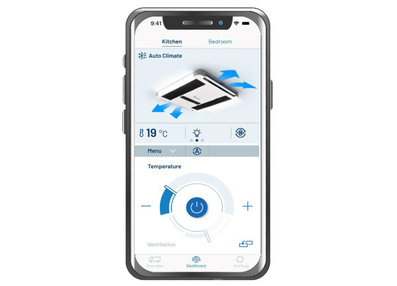 Breezonic Slim HP s výkonom 1700 W – biela