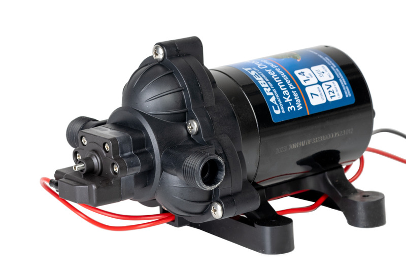 3-komorové tlakové vodné čerpadlo – 7 l/min – 1,4 bar
