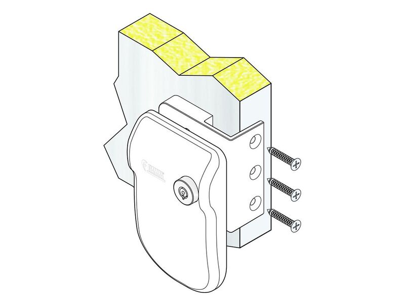 Zabezpečenie dverí Safe Door (vonkajšie) – 3 ks – biele