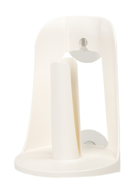 Držiak na kuchynské rolky - s 2 prísavkami - biely</p>