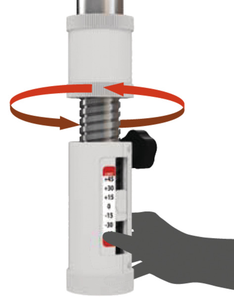 Satelitná plochá anténa Carbest CAMP38, SKEW a jeden LNB</p>