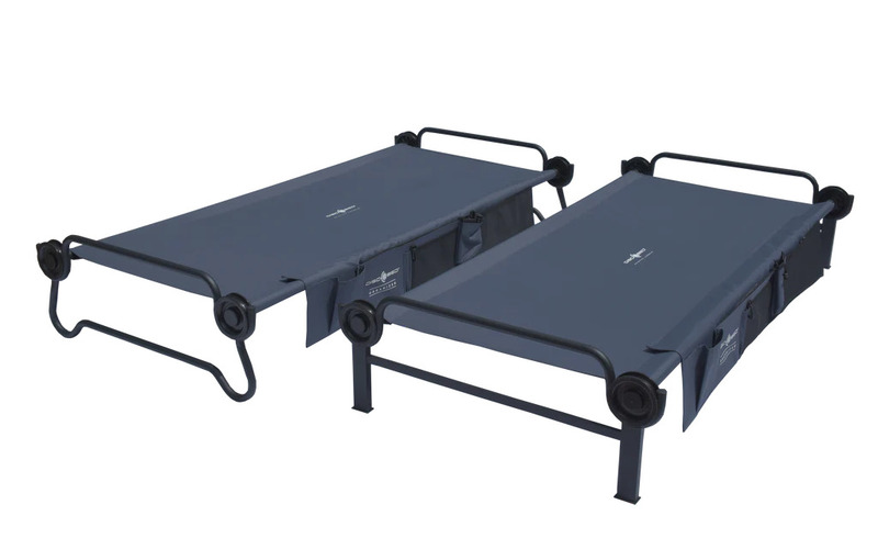 Disc-O-Bed L s bočnými vreckami – antracitová