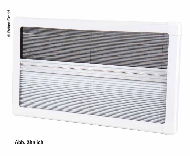 Carbest Blackout Pleated Blind and Flyscreen for RW VAN 818x315