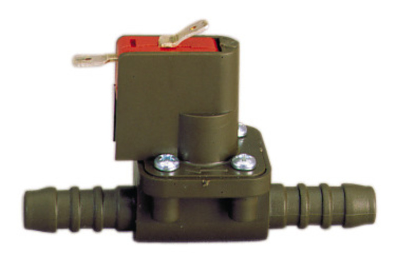 Membránový spínač pre sprchu Modern, obojstranné pripojenie hadice 0,4 bar