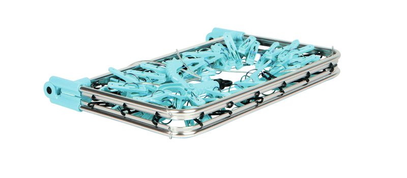 WĂ¤¤¤¤schetrockner Olli 30 svorky, hliníkový rám, svetlo modrá</p>