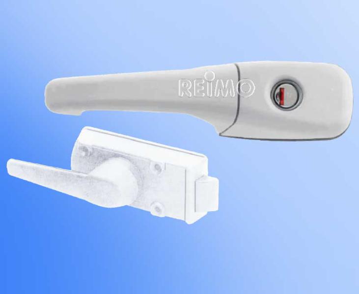                            bez cylindrickej vložky + kľúč Fiat biely