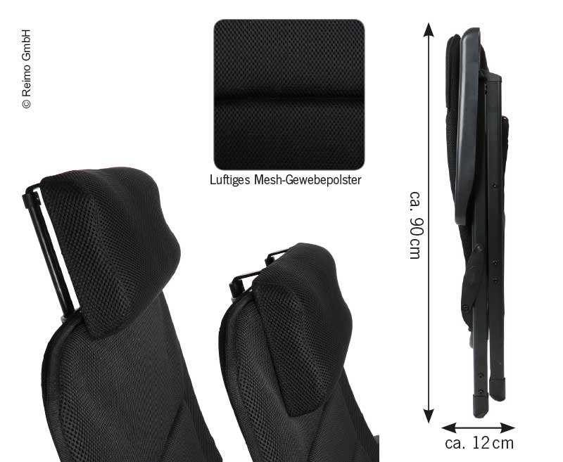 Kempingové kreslo Malaga Breeze Plus</p>