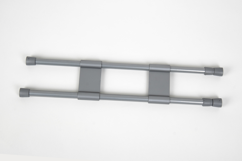 Ochrana proti vypadnutiu Camp4 pre šatník so šírkou 25-43 cm - sivá</p>