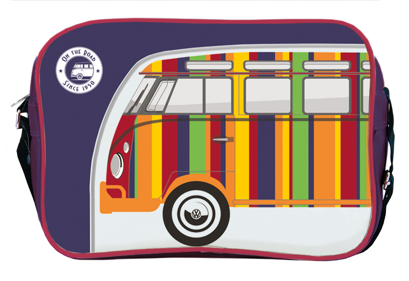 Taška Bulli z kolekcie VW, taška cez rameno VW Bulli Stripes