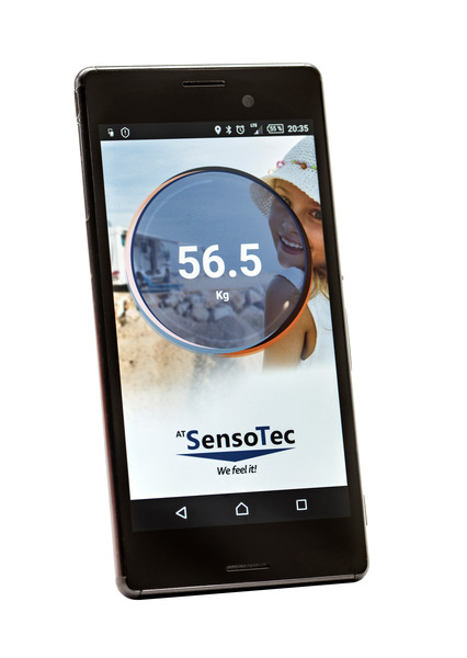 Digitálna oceľová váha STB 150 s Bluetooth - oranžová</p>