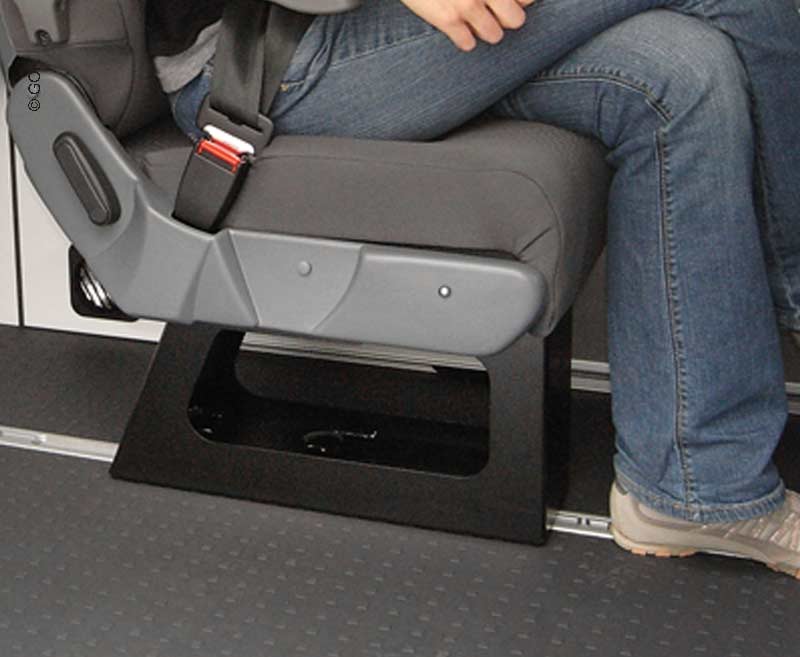 Podstavec pre samostatné sedadlo A400 do modelov VW T5/T6, Renault Trafic a Mercedes Vito